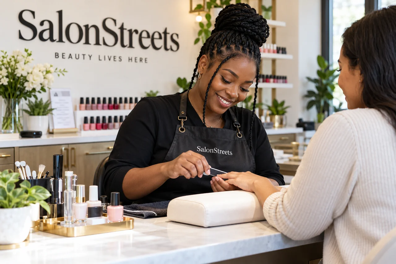 Nail Care — AI-generated SalonStreets illustration