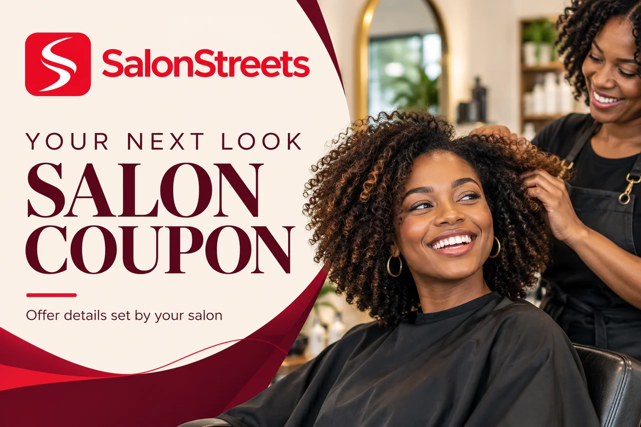 Hair Coupon — AI-generated SalonStreets illustration