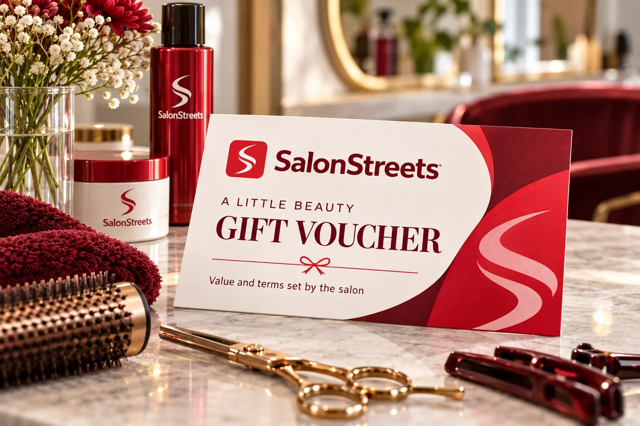 Beauty Gift Coupon — AI-generated SalonStreets illustration