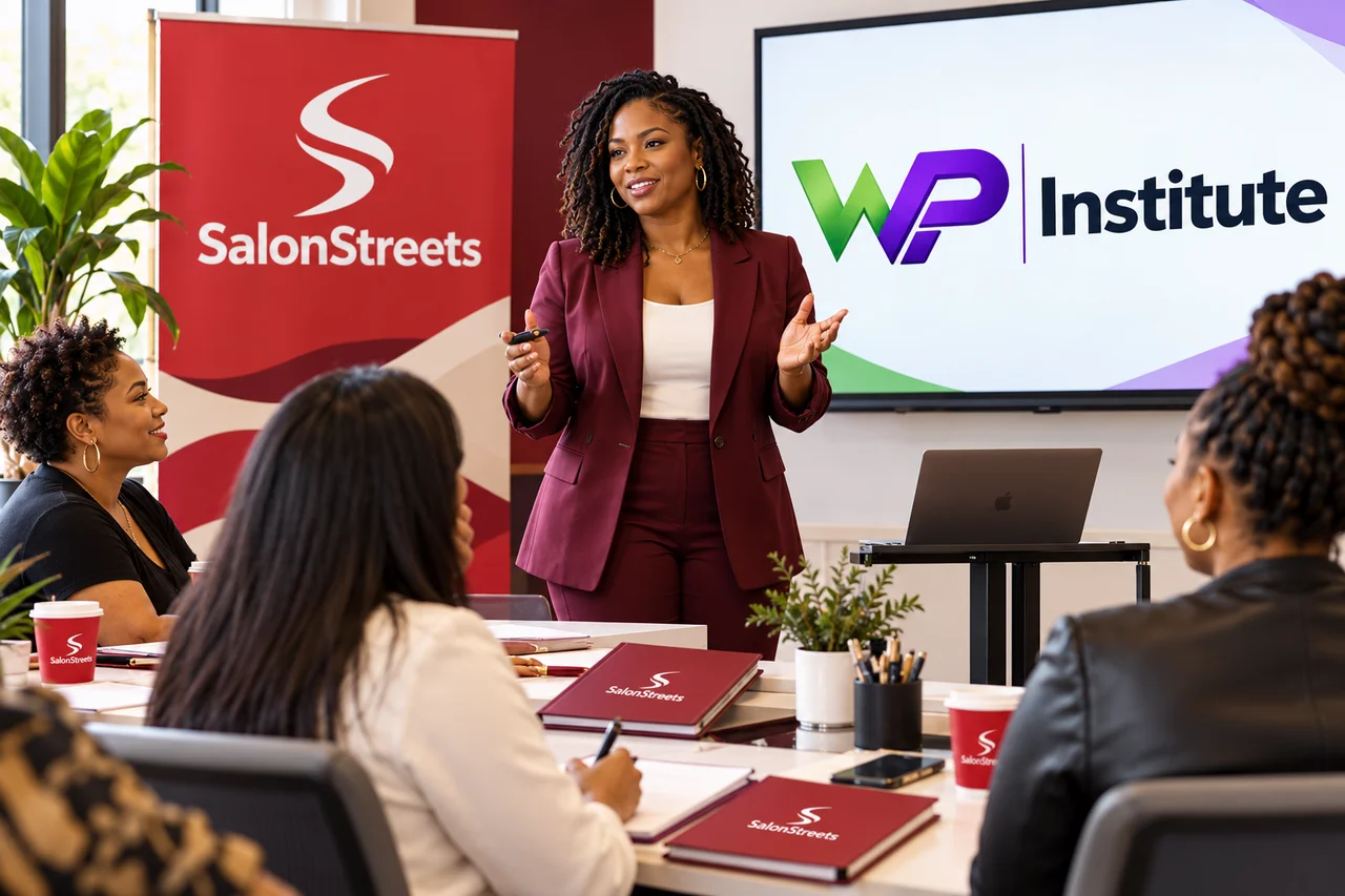 Wealth Workshop — AI-generated SalonStreets illustration