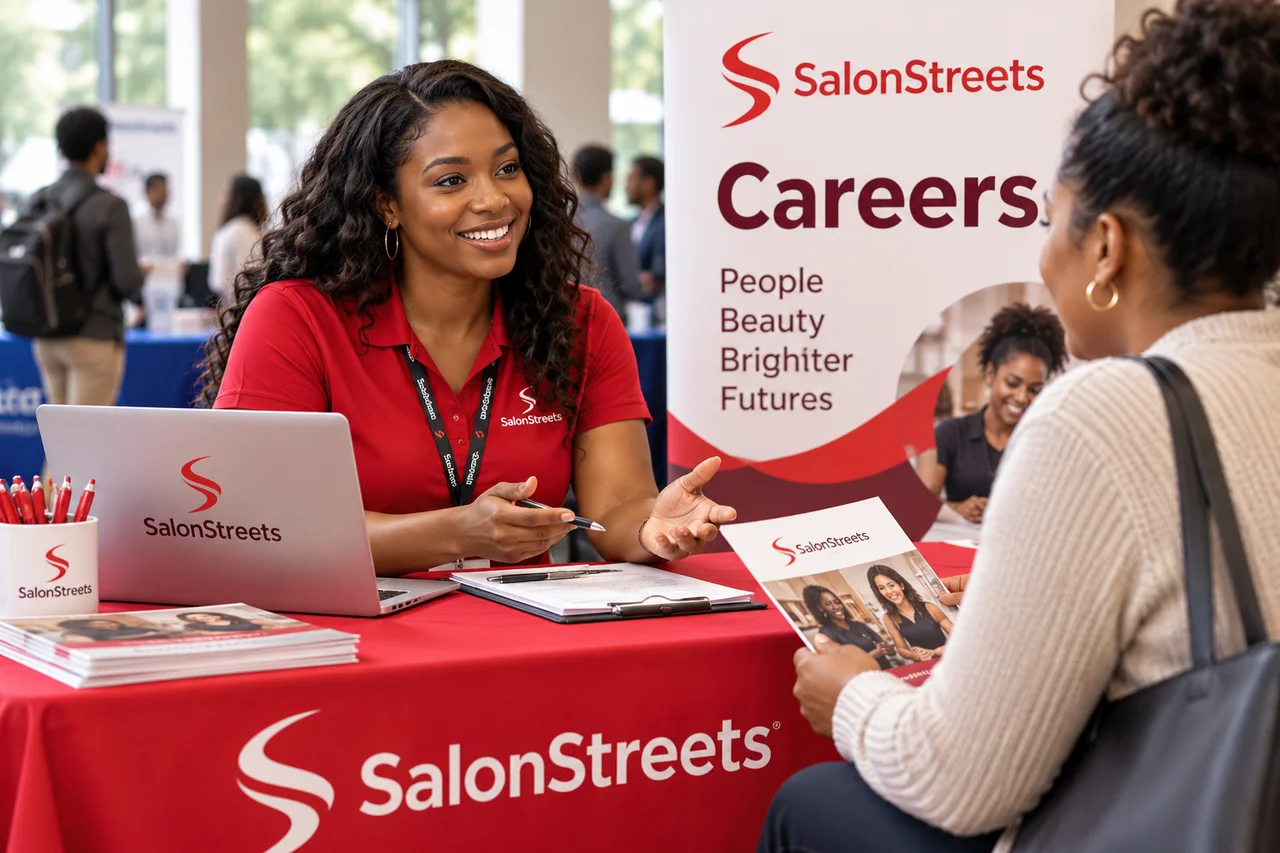 Career Event — AI-generated SalonStreets illustration