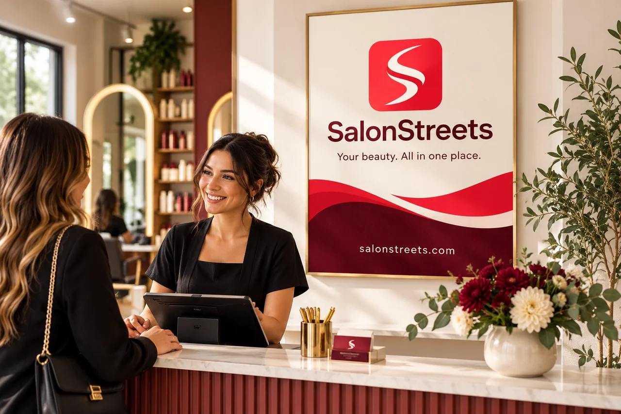 Salon Poster — AI-generated SalonStreets illustration